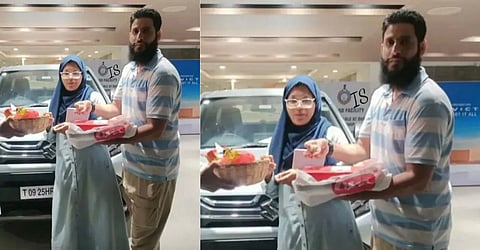 டெல்லியில் மாருதி கார் வாங்கிய
தீவிரவாதிகள் ஷாகின், முஜம்மில்