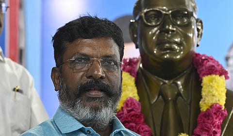 செங்கோட்டையன் வெளியேறியது அதிமுகவுக்கு பின்னடைவு: திருமாவளவன் கருத்து