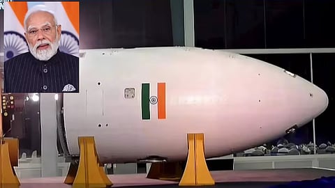 நாட்டின் முதல் தனியார் நிறுவன ராக்கெட் விக்ரம் 1-ஐ அறிமுகம் செய்து வைத்தார் பிரதமர் மோடி