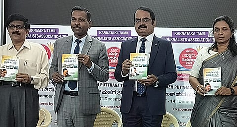 பெங்களூரு த‌மிழ்ப் புத்தகத் திருவிழாவில் விஞ்ஞானி டில்லி பாபுவின் ‘வெள்ளோட்டம் வெல்லட்டும்’ நூல் வெளியீடு
