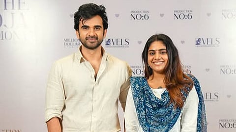ரொமான்டிக் த்ரில்லர் கதையில் அசோக் செல்வன் - நிமிஷா சஜயன்