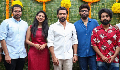 ‘சூர்யா 46’ படப்பிடிப்பு நிறைவு: மே மாதம் வெளியிட முடிவு!
