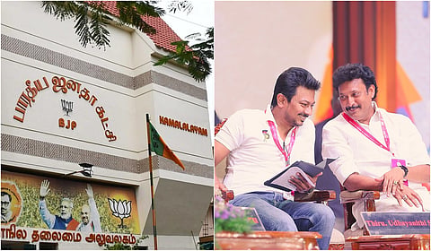 ‘உதயநிதி ரசிகர் மன்ற முழு நேர தலைவர்’ அன்பில் மகேஸால் பள்ளிக் கல்வித் துறை சீரழிவு: தமிழக பாஜக