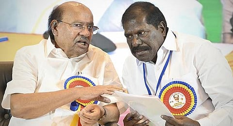 “பாமகவில் இருந்து ஏன் நீக்கக் கூடாது?” - ஜி.கே.மணிக்கு அன்புமணி தரப்பு  நோட்டீஸ்