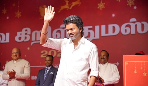 “ஒரு ஒளி பிறக்கும்; அது நம்மை வழிநடத்தும்” - கிறிஸ்துமஸ் விழாவில் விஜய் பேச்சு!