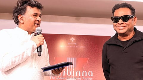 ’த்​ரிபின்​னா’ சிம்​பொனி இசை ஆல்​ப‌ம்: ஏ.ஆர்​.ரஹ்​மான் வெளியிட்​டார்