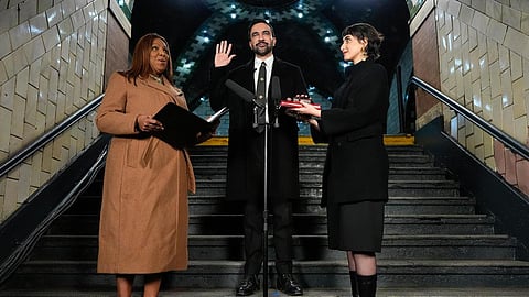 Zohran Mamdani sworn in as New York City mayor