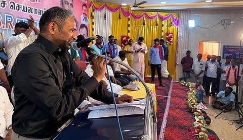“இரட்டை இலக்கத்தில் போட்டியிடுவதுதான் எங்களது இலக்கு” - விசிக வன்னியரசு தகவல் 