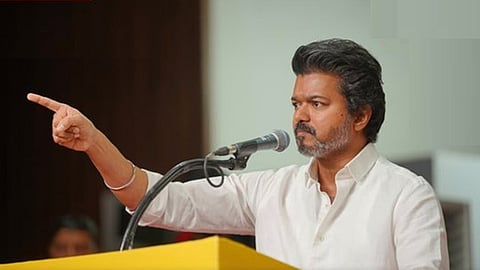 “அழுத்தத்துக்கு அடங்கிப் போகும் ஆட்கள் நாம் இல்லை” - தவெக தலைவர் விஜய் பேச்சு