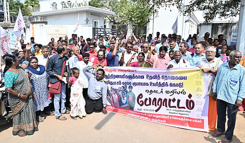 சென்னை: உதவித் தொகை உயர்வு கோரி மறியலில் ஈடுபட முயன்ற மாற்றுத் திறனாளிகள் கைது
