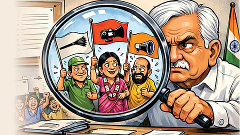 ஆதாயம் தேடி அவதாரம் எடுக்கும் புதுக் கட்சிகள்: அதற்கும் அணை போட்ட தேர்தல் ஆணையம்
