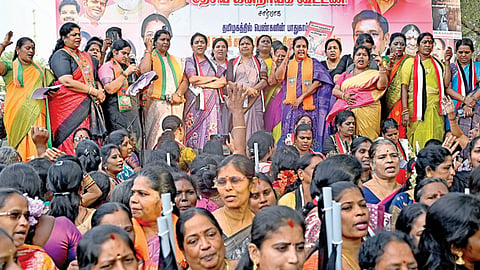 தமிழகத்தில் பெண்களுக்கு எதிரான குற்றங்கள் 33 சதவீதம் அதிகரிப்பு: வானதி சீனிவாசன் குற்றச்சாட்டு 