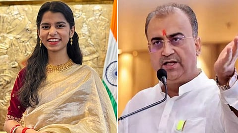 எம்எல்ஏ மைதிலி தாக்குர், அமைச்சர் மங்​கல் பாண்​டே
