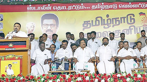 ‘தேமுதிக எல்லாம் ஒரு கட்சியா?’ - ராஜ கண்ணப்பனின் சர்ச்சை கருத்தால் திமுகவுக்கு நெருக்கடி