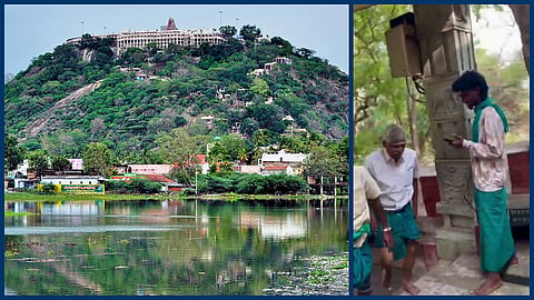 பழநி முருகன் கோயில் ஒலிபெருக்கியில் தவெக பாடல்: இளைஞர் மீது போலீஸில் புகார்