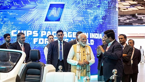 ஏஐ உச்சி மாநாட்டை தொடங்கி வைத்தார் பிரதமர் மோடி