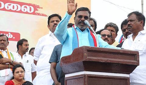 திருமாவளவன் |கோப்புப் படம்