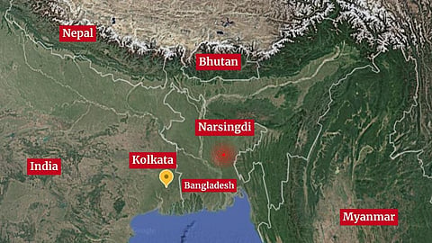 கொல்கத்தாவில் நில அதிர்வு!
