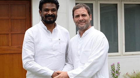 ராகுல் காந்தியுடன் கிறிஸ்டோபர் திலக்