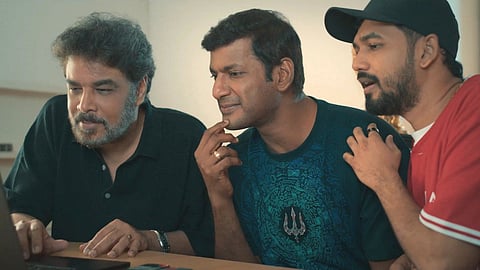 ‘புருஷன்’ படப்பிடிப்பு மும்முரம்: ஜூன் மாதம் வெளியீடு