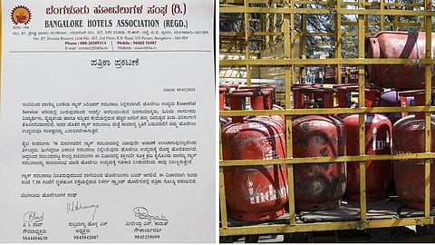 சிலிண்டர் விநியோகம் நிறுத்தத்தால் உணவகங்கள் மூடல்: பெங்களூரு உணவக சங்கம் அறிவிப்பு