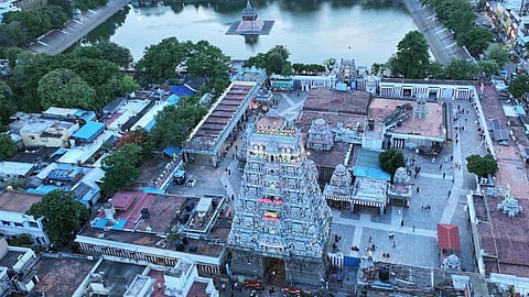 கோயில் நிலத்துக்கு குத்தகை வாடகை பாக்கி ரூ.9.74 கோடியை செலுத்த மறுத்து அம்ருதாஞ்சன் நிறுவனம் தாக்கல்​ செய்த மனு தள்ளுபடி