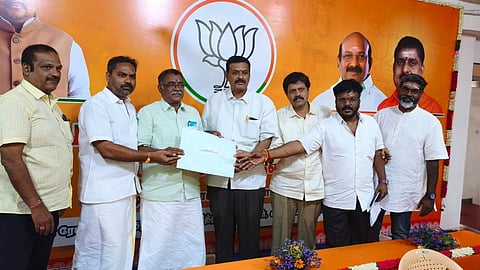 புதுச்சேரி தேர்தல் | காரைக்கால் தெற்கு பாஜக வேட்பாளராக அருள்முருகன் அறிவிப்பு