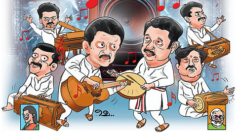தேர்தல் பிரச்சார பாடல்கள்: தெறிக்கவிடும் கட்சிகள்