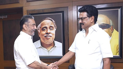 தேர்​தலில் மநீம போட்​டி​யில்லை: கமல்​ஹாசன் அறி​விப்பு
