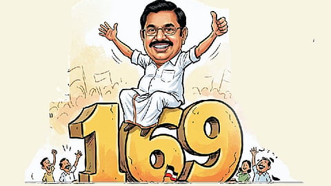 சட்டப்பேரவை தேர்தலில் அதிமுக 169 இடங்களில் போட்டி: கூட்டணிக் கட்சிகளுக்கு 65 இடங்கள் ஒதுக்கீடு