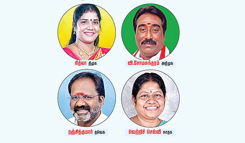 காஞ்சிபுரம் தொகுதியில் விஞ்சி  நிற்கும் வேட்பாளர் யார்?