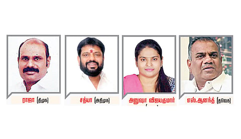தி.நகர் தொகுதியில் தீயாய் வேலை செய்யும் கட்சிகள் - முந்துவது யார்?