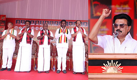 “துரோகத்துக்கு உருவம் கொடுத்தால் அது பழனிசாமிதான்” - விருதுநகரில் ஸ்டாலின் விமர்சனம்