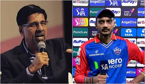 ‘எங்கிருந்துதான் அந்த மூளையைப் பெற்றாரோ?!’ -  அக்சர் படேலை கிண்டலடித்த ஸ்ரீகாந்த்