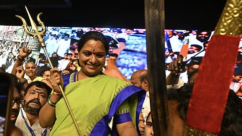 ‘தெலங்கானா ராஷ்டிர சேனா’ கட்சியை தொடங்கியது ஏன்? - கவிதா விவரிப்பு