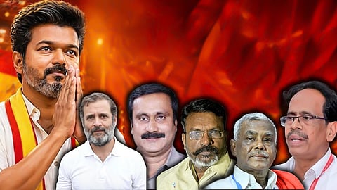 தவெக ஆட்சி அமைக்க இன்னும் 10 சீட் தேவை - விஜய்க்கு ஆதரவு அளிக்​கப்​ போவது யார்? 