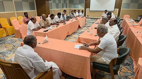 புதுச்சேரி | என்ஆர்.காங்கிரஸ் சட்டப்பேரவை கட்சித் தலைவராக ரங்கசாமி மீண்டும் தேர்வு
