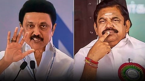 திமுக தலைவர் ஸ்டாலின், அதிமுக பொதுச் செயலாளர் பழனிசாமி