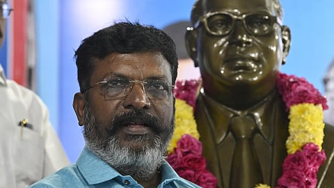 விசிக தலை​வர் திரு​மாவளவன்