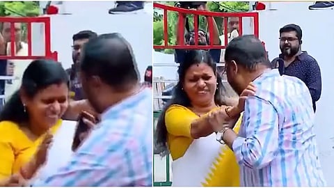 பெண் எம்எல்ஏ-வை வலுக்கட்டாயமாக கட்டிப்பிடிக்க முயற்சி: கேரள காங்கிரஸ் மூத்த தலைவருக்கு குவியும் கண்டனம்