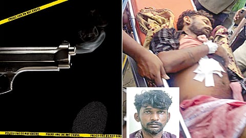 உதவி ஆய்வாளரை சுட்டு விட்டு தப்பியோட முயற்சி: ரவுடியை துப்பாக்கியால் சுட்டுப் பிடித்த போலீஸார்