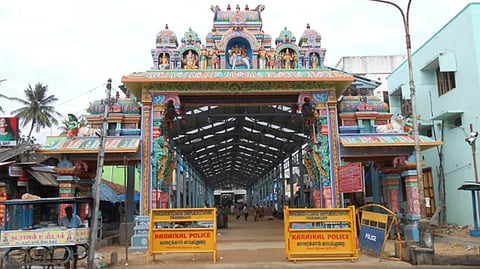 திருநள்ளாறு கோயில் பிரம்மோற்சவ விழா: பூர்வாங்க பூஜைகள் இன்று தொடக்கம்