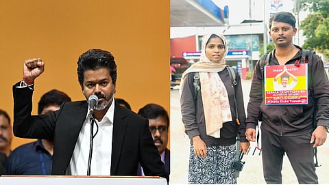 முதல்வர் விஜய்யை காண்பதற்காக கேரளாவிலிருந்து 650 கி.மீ நடைபயணம்