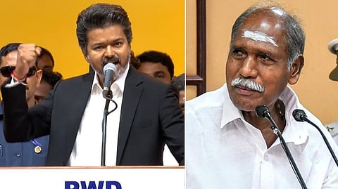 இரு தொகுதி சென்டிமென்ட்.... முதல்வரான விஜய், புதுச்சேரி முதல்வராகும் ரங்கசாமி