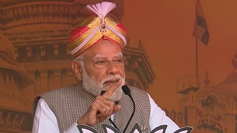 “நீண்டகால கூட்டணி கட்சியான திமுகவுக்கே துரோகம் இழைத்த கட்சி காங்கிரஸ்” - பிரதமர் மோடி