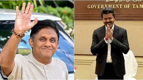 புதிய முதல்​வ​ராக பதவியேற்றுள்ள விஜய்க்கு இலங்கை எதிர்க்கட்சித் தலைவர் வாழ்த்து