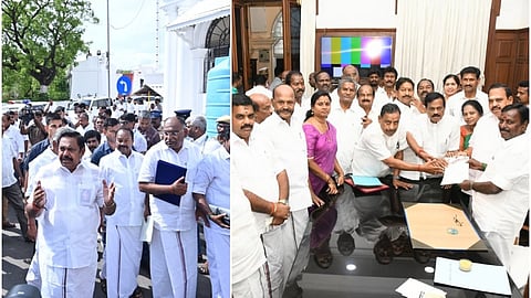 அதிமுக சட்டமன்ற குழு தலைவர் பதவி: பழனிசாமிக்கு 17 எம்.எல்.ஏக்கள் மட்டுமே ஆதரவு