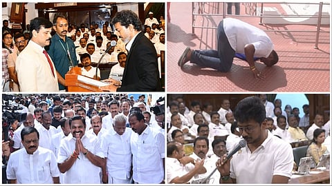 எதிரெதிரே விஜய், உதயநிதி முதல் சான்றிதழை மறந்த கீர்த்தனா வரை - பேரவையின் முதல் நாள் ஹைலைட்ஸ்