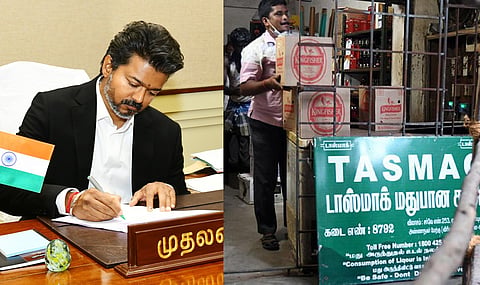 தமிழகம் முழுவதும் 717 டாஸ்மாக் கடைகளை மூட முதல்வர் விஜய் அதிரடி உத்தரவு