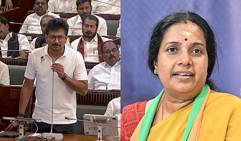 “உதயநிதி இன்னும் திருந்தவில்லை” - சனாதனம் குறித்த பேச்சுக்கு வானதி சீனிவாசன் கண்டனம்